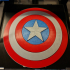 Captain America's Shield - Multipart, with display print image