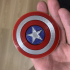 Captain America's Shield - Multipart, with display print image