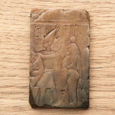Picture of print of Relief of King Osorkon and his wife