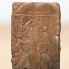 Picture of print of Relief of King Osorkon and his wife
