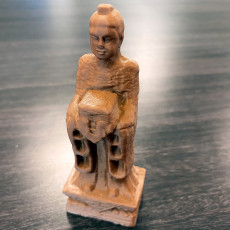 Picture of print of Stone Guardian Figure