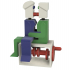 "Lora and I", a Simple 3D Printed Automaton image