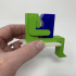 "Lora and I", a Simple 3D Printed Automaton image