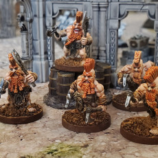 Picture of print of Dwarf Slayer Double Axe Units