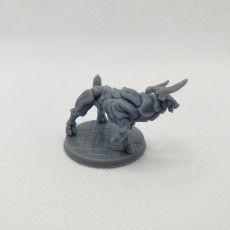 Picture of print of Gorgon - Large Beast - D&D - 32mm scale This print has been uploaded by Taylor Tarzwell