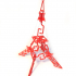 The Impossible Eiffel Tower - fully 3D printed tensegrity structure in a gift card format image
