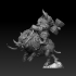 dwarf on battle boar image