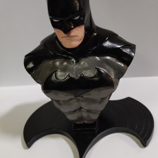 Picture of print of Batman bust