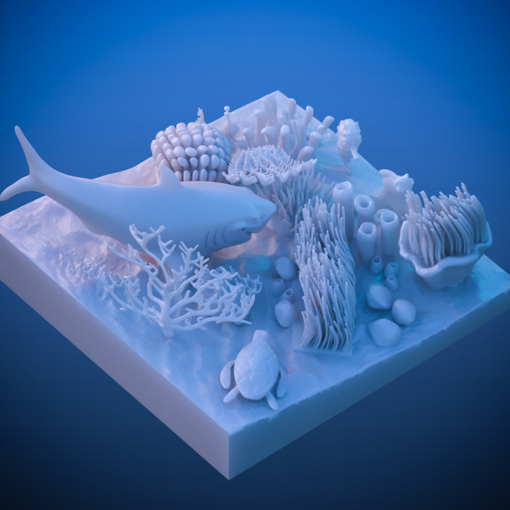 3D Printable Coral reef Things