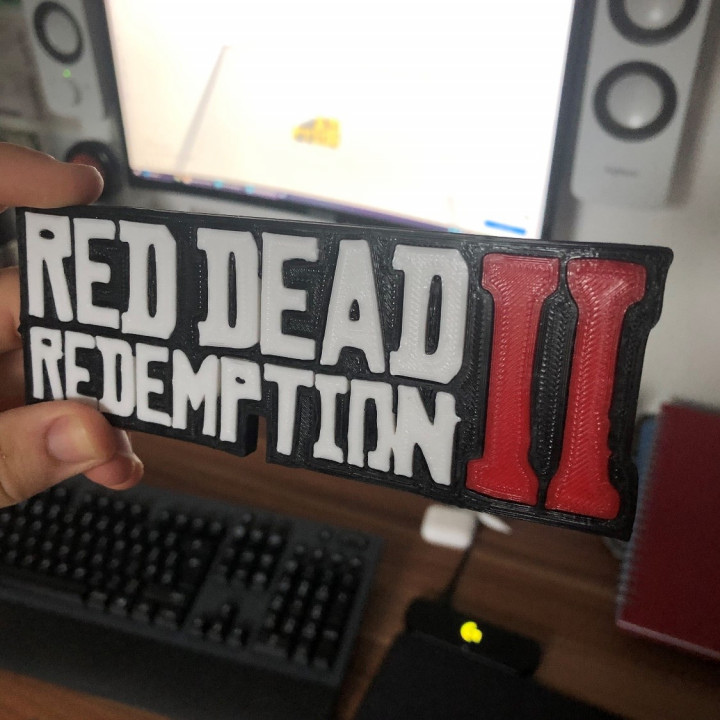 Printable Red Dead Redemption 2 Logo by Stephen Pennington