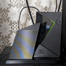 Picture of print of Nvidia Shield TV Cable Cover Stand