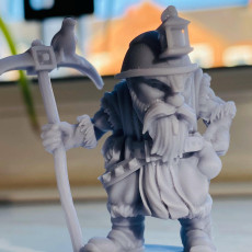 Picture of print of Miner Dwarf