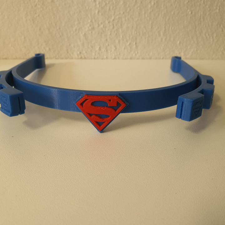 Supergirl face shield visor