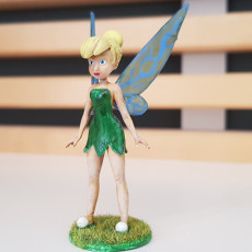 Picture of print of tinkerbell