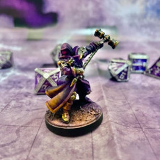 Picture of print of Paladin posed