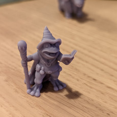 Picture of print of Frog Wizard