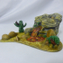 Desert oasis diorama / tabletop terrain image