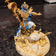 Picture of print of The God King (Alternate Pose)