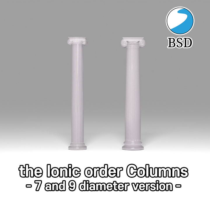 $6.00the Ionic order columns