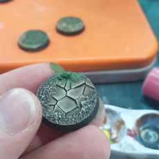 Picture of print of 25mm Wasteland Bases - Basic