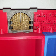 Picture of print of Oriental Screen Wall, 28mm Scale – Artisan Guild Oni Clan Accessories, pre-supported