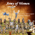 Army of Women, Soleige - 10mm for wargame image
