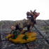 Ahuizotl Aztec dog miniature from Mystic Pigeon Gaming image