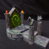 Fey/Fel ritual gate (tabletop miniature) image