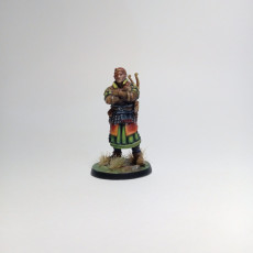 Picture of print of Elven archer. Elf commando