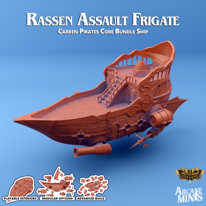 Airship - Rassen Class Assault Frigate's Cover