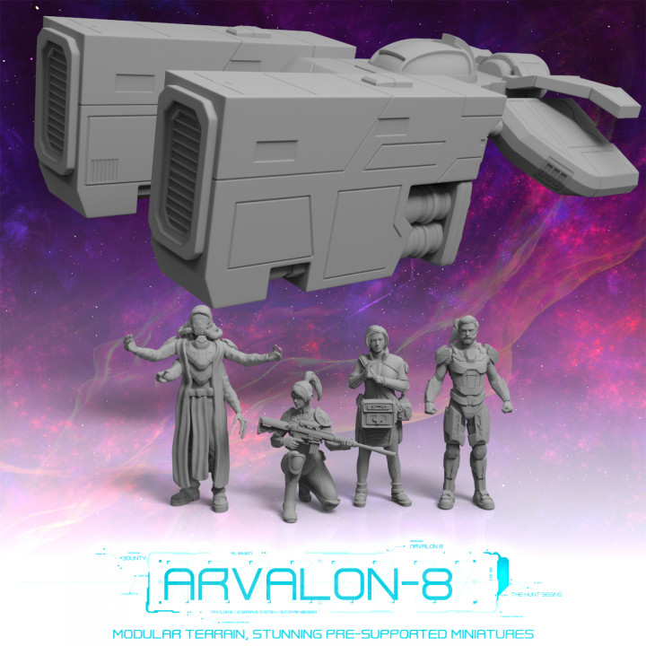 $15.95Arvalon-8 (Unreleased) Crew 11 and The V65 Starfyre