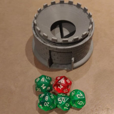 Picture of print of Collapsible dice tower