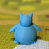 Snorlax (1/25 Scale Pokemon) print image