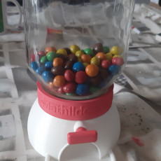 Picture of print of Nutella Glass Candy Dispenser