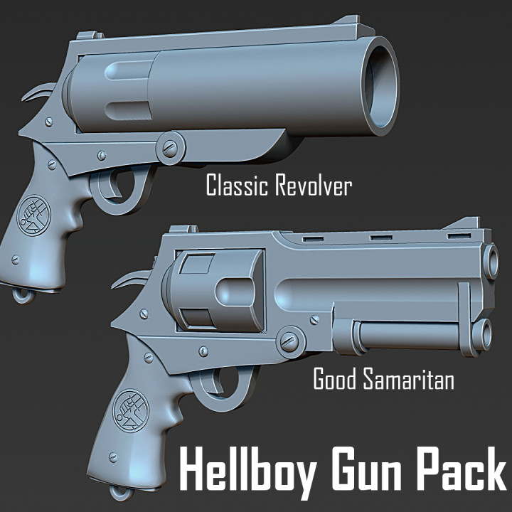 Hellboy - Good Samaritan and Classic Revolver (FREE)