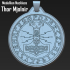 Medallion Necklace Thor Mjolnir (FREE) image