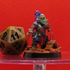 Picture of print of Gnome Artificer - Cin'dar Navy