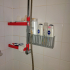 Seifenhalter-Flaschenhalter-Dusche - Soaptray and Showergeltray shower image