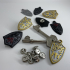 Shield Pins and keyrings from the Legend of Zelda, Breath of the Wild image