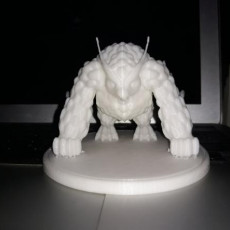Picture of print of Stylized Owlbear