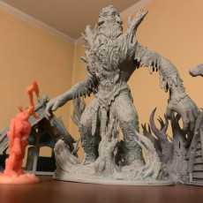 Picture of print of Hill Giant -  Swiatowid the Worldseeker /Pre-supported/