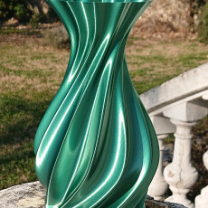 Picture of print of Twisted Spiral Vase