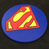 Round Superman Logo Coaster image