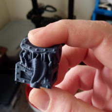 Picture of print of mimic chest  - supportless model