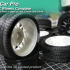 MyRCCar WRC Wheels 1/10 Complete, 5 Rims, 4 tires On-Road RC Car Wheels image