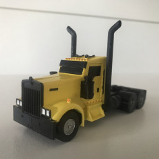 Picture of print of Keny W900 DayCab 1/64 scale