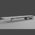 Flat Deck Semi Trailer 1/64 scale image