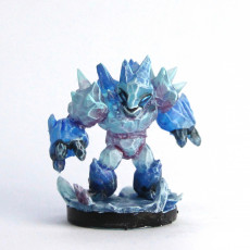 Picture of print of Ice Golem 2