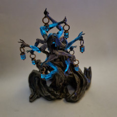 Picture of print of Lady of the Marsh Lights - Boss Monster - PRESUPPORTED - 32mm model