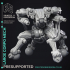 Corporate Walker Mech - Heavy Support -  cyberpunk 32 mm scale image
